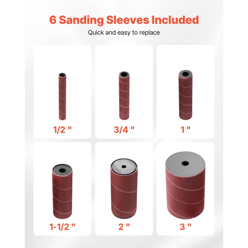 Pöytämallinen karahiomakone valurautaisella pöydällä 2000 kierrosta minuutissa 16 millimetrin iskunpituudella 6 hiomaholkilla