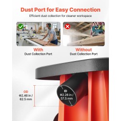 Pöytämallinen karahiomakone valurautaisella pöydällä 2000 kierrosta minuutissa 16 millimetrin iskunpituudella 6 hiomaholkilla