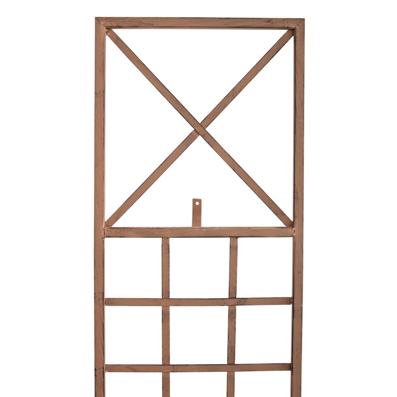 Trigo-säleikkö seinälle köynnöskasveille 198 cm antiikkipatina rautaa