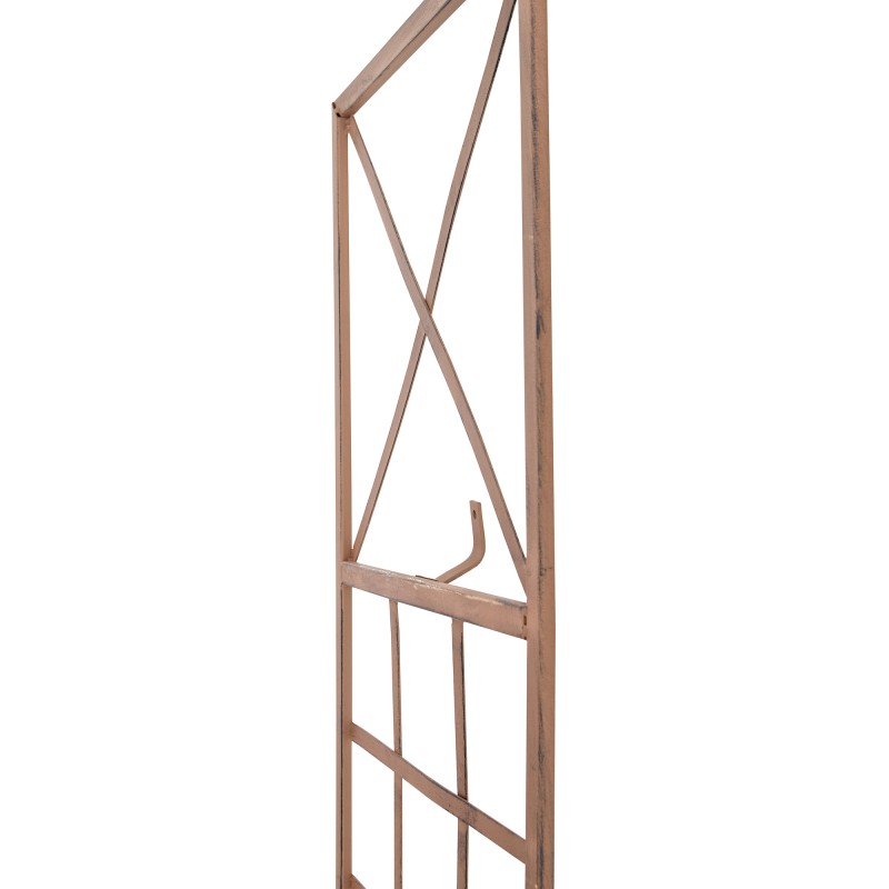 Trigo-säleikkö seinälle köynnöskasveille 198 cm antiikkipatina rautaa