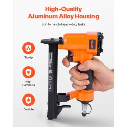 Paineilmakäyttöinen verhoiluniittain alumiinirunko 4–16 mm niitit 180 kpl