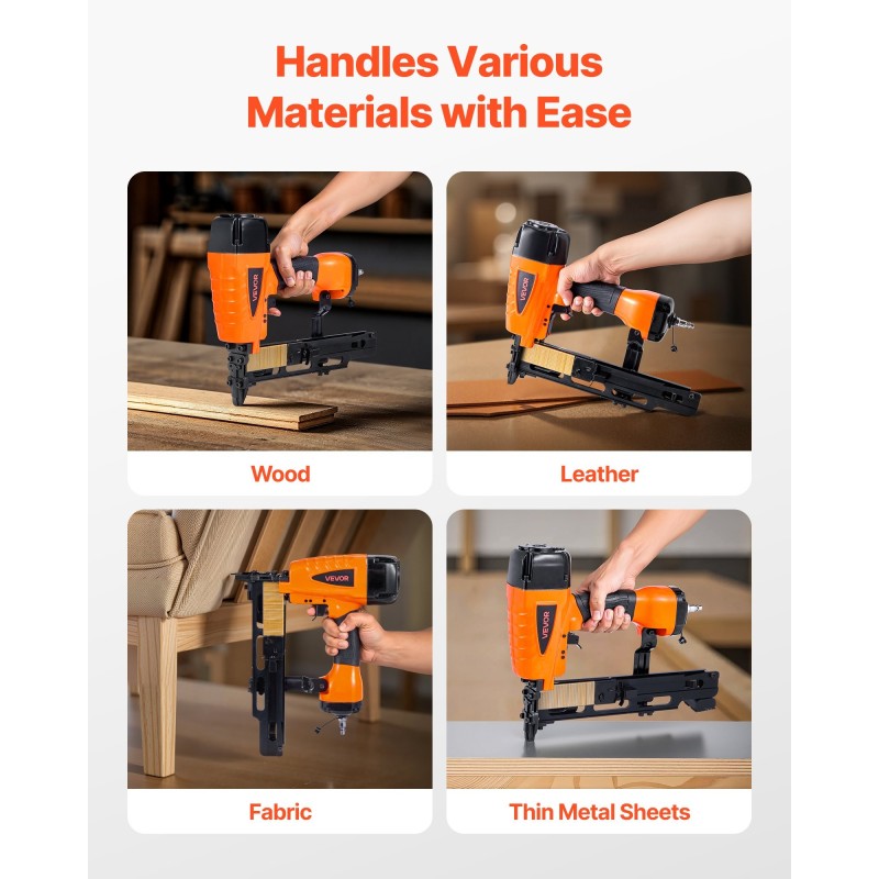 Paineilmatoiminen niittipyssy alumiinirunko 10,8 mm kruunuille 25–50 mm niiteille 100 niitin lipas