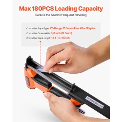 Paineilmanitoja alumiiniseosrunko 9,5 mm kruunu 6–16 mm hienolankaniiteille 180 kpl lipas