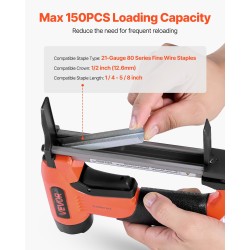 Paineilmaniittain alumiinirunko 12,8 mm kruunu 6–16 mm verhoilu puutyöt