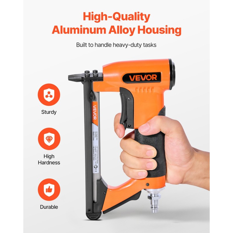 Paineilmatoiminen 20-kaliiperinen niittipistooli 50-sarjan niiteille 12,8 mm 6–16 mm 110-niitin lipas