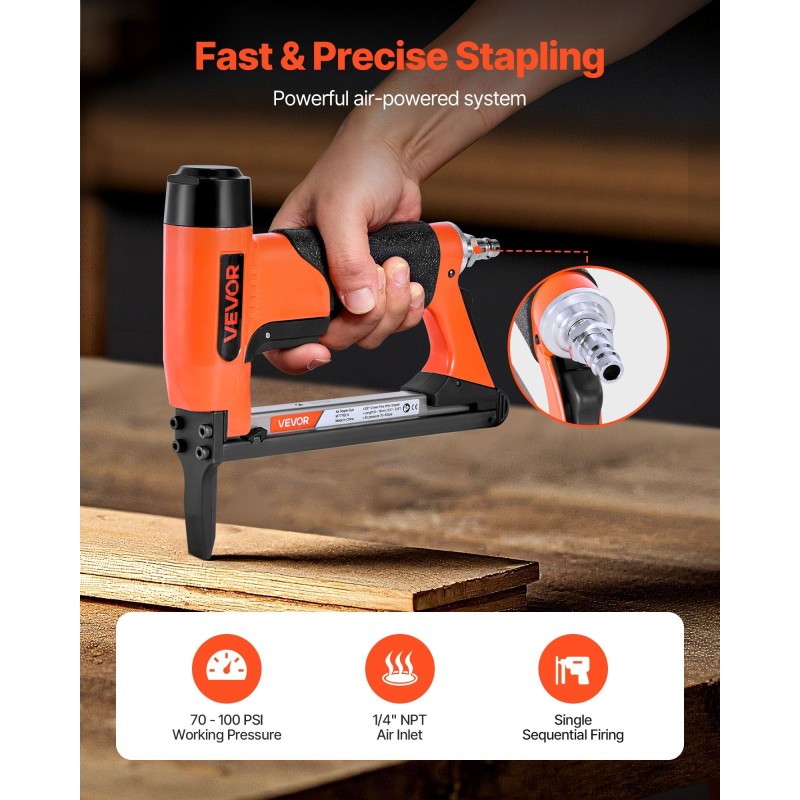 Paineilmanitoja 22-mittainen alumiiniseos 9,5 mm kruunu 6–16 mm niiteille verhoiluun