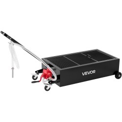 Öljynkeräysastia 94 6 l matalaprofiilinen manuaalipumpulla 2 2 m letkulla autoille