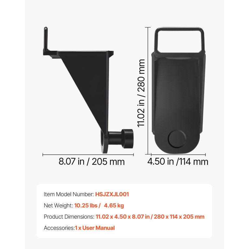Konttinostimen nostokorvake karkaistusta teräksestä ruosteenkestävä pinnoite kantavuus 12500 paunaa satama ja varastokäyttöön