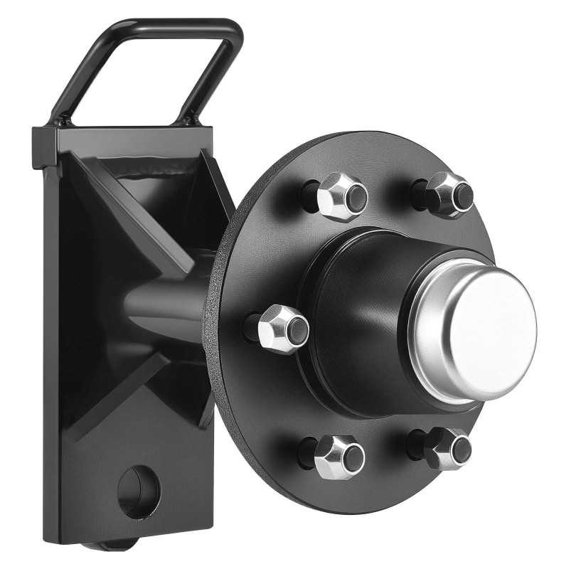 Kontin akselisarja 6-pulttinen teräsrunko ruosteenkestäväpinnoite kantavuus 7000 paunaa 6–12 metriä konteille kiristysräikällä