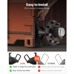 Konttiakselisarja ruosteenkestävä teräsrunko 6–12 metrin kontteihin 8800 paunaa