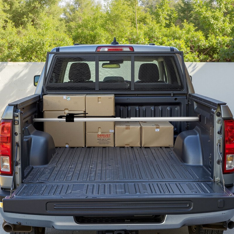 Teleskooppinen kuormansidontatanko teräs 1499–1854 mm räikkätoiminen galvanoitu PVC-päät