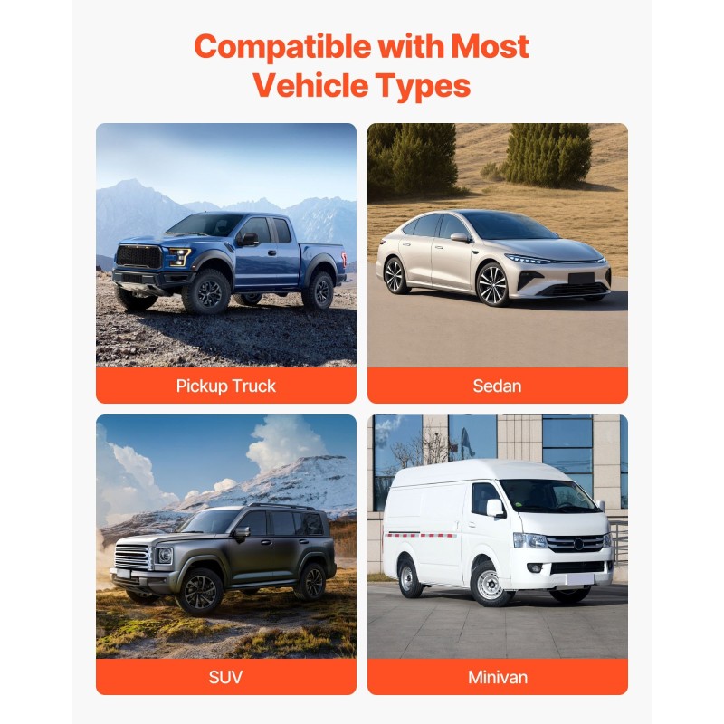 Teleskooppinen hiiliteräs kuormansidontatanko säädettävä 40–73 tuumaa säilytysverkolla jakotangolla