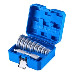 Laakeri ja tiivisteasennussarja metallinen yhdeksän holkkia kymmenen osaa pidennetty kahva