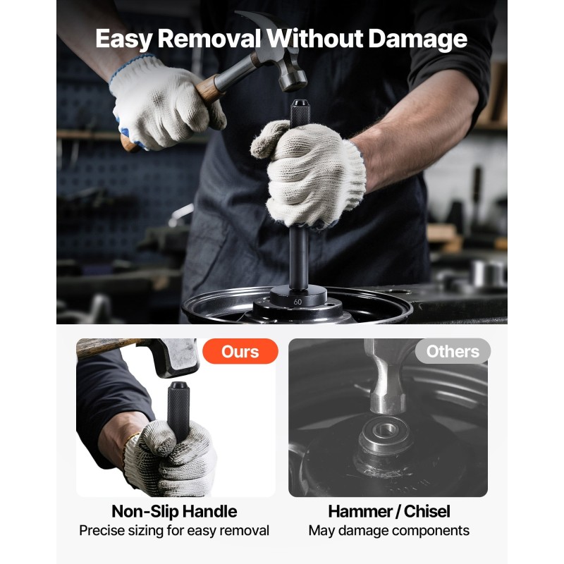 Laakeripuristinsarja 52-osainen hiiliteräs 49 holkkia säilytyslaatikko polkupyöriin ja autoihin