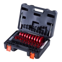 Laakeripuristinsarja 43 osaa metallirakenteinen 39 holkkilevyä ajoneuvoihin