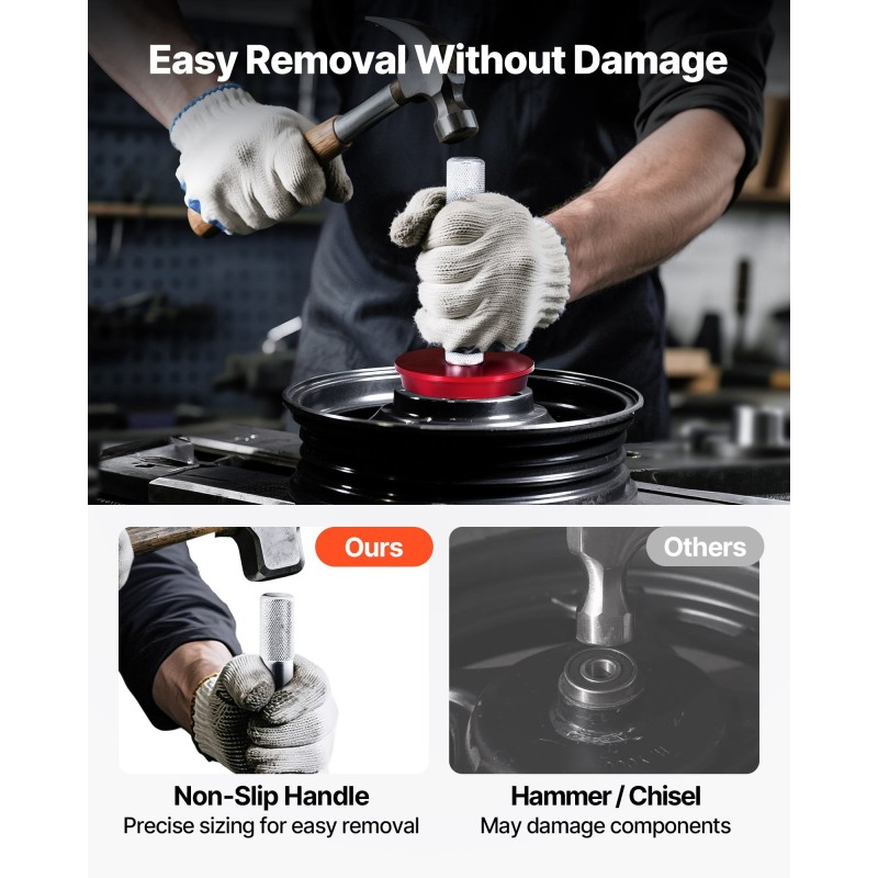 Laakeripuristinsarja 43 osaa metallirakenteinen 39 holkkilevyä ajoneuvoihin