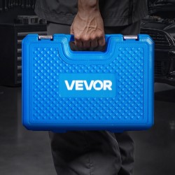 Laakeripuristinsarja 7-osainen metallinen ruosteenkestävä sisältää holkit ja laukku