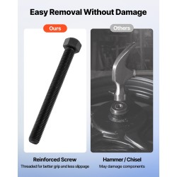 Laakeripuristinsarja metallirakenteinen eri kokoisilla holkkilevyillä erikoisavaimella säilytyslaukussa