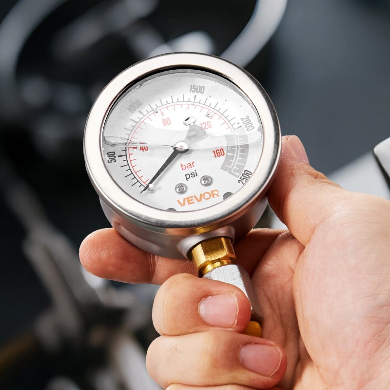 Hydraulinen paineen testisarja kaivinkoneisiin 5 mittaria 20 liitintä 3 letkua