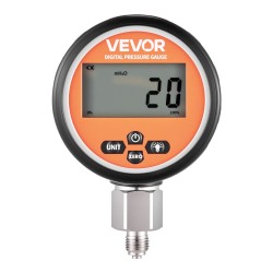 Digitaalinen hydraulinen painetestaussarja ruostumaton teräs 0 700 bar G1 8 liitäntä 1 6 m letku