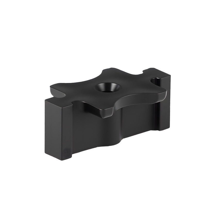 Piilokiinnikkeet komposiittiterassilaudoille musta polypropeeni ruostumaton teräs 900 kpl