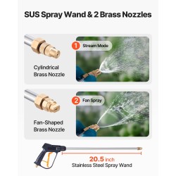 Betoniruiskuvaunu 14 l 304 ruostumatonta terästä pyörällinen 52 cm suutinvarsi