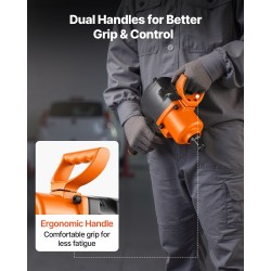 1-tuumainen paineilmakäyttöinen iskumutterinväännin alumiiniseosrunko kaksoisvasaramekanismi 6-portainen momentinsäätö raskaan