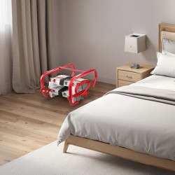 Alumiininen hätätikas 7,62 m 3-kerroksisiin rakennuksiin 453,6 kg kantavuus