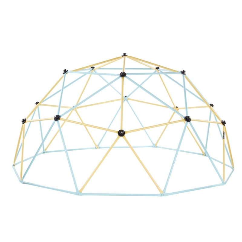 Teräs kiipeilykupoli 305 cm ulkokäyttöön 3–10 vuotta 453 kg kantavuus 2 koripalloa