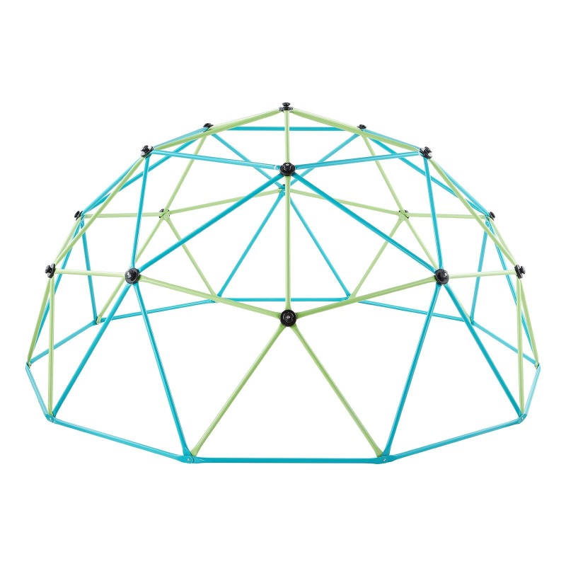 Kiipeilykupoli 305 cm teräsputket 453 kg kantavuus keinu riippumatto 3–10-vuotiaille
