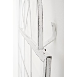 Viva-säleikkö seinälle köynnöskasveille 180 cm korkea rautainen