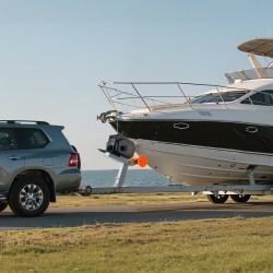 Sähköinen venevinssi 12 voltin 900 kilogramman vetokyvyllä köydellä ja käsikäytöllä