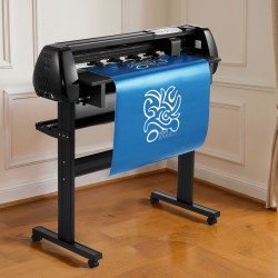 Vinyylileikkuri 870 mm syöttöleveys 750 mm leikkuuleveys alumiiniseosrunko kaksoisterä