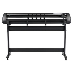 Vinyylileikkuri 1350 mm syöttöleveys 1230 mm leikkausleveys ABS-muovi ja alumiiniseosrunko kaksoisterärakenne