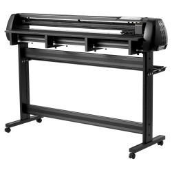 Vinyylileikkuri 1350 mm syöttöleveys 1230 mm leikkausleveys kaksiterärakenne alumiiniseosrunko