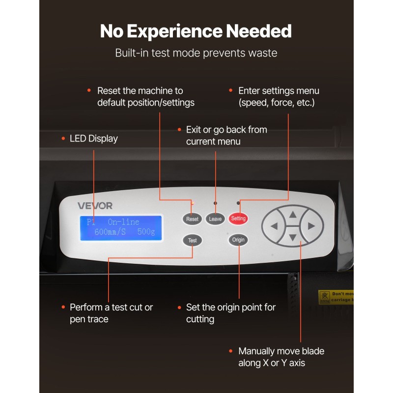 Vinyylileikkuri 1350 mm syöttöleveys 1230 mm leikkausleveys kaksiterärakenne alumiiniseosrunko