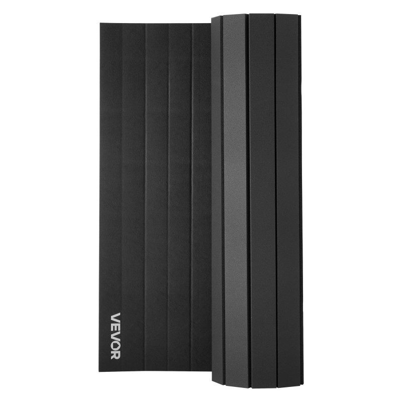 Painimatto 3x1,5 m XPE-vaahtoydin PVC-pintainen rullattava musta