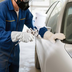 LVLP-maalauspistooli 600 ml 3 suutinta 1.3–1.7 mm autoille ja huonekaluille