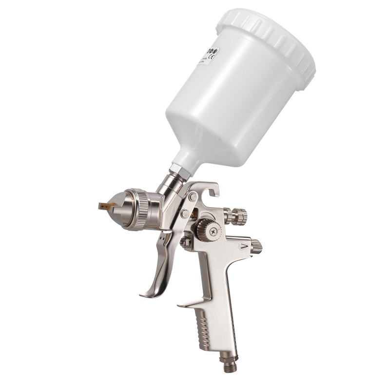 LVLP-maalauspistooli 600 ml 3 suutinta 1.3–1.7 mm autoille ja huonekaluille