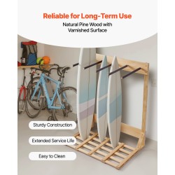 Laudateline 4-tasoinen mäntypuinen vapaasti seisova koko 915x610x1145 mm laudoille