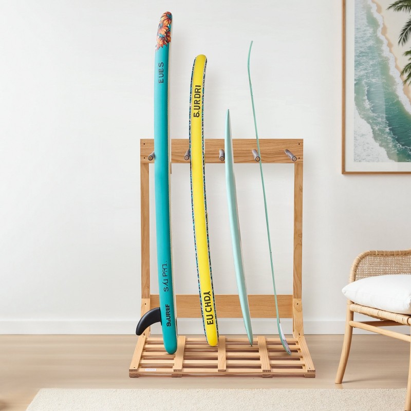 Laudateline 4-tasoinen mäntypuinen vapaasti seisova koko 915x610x1145 mm laudoille