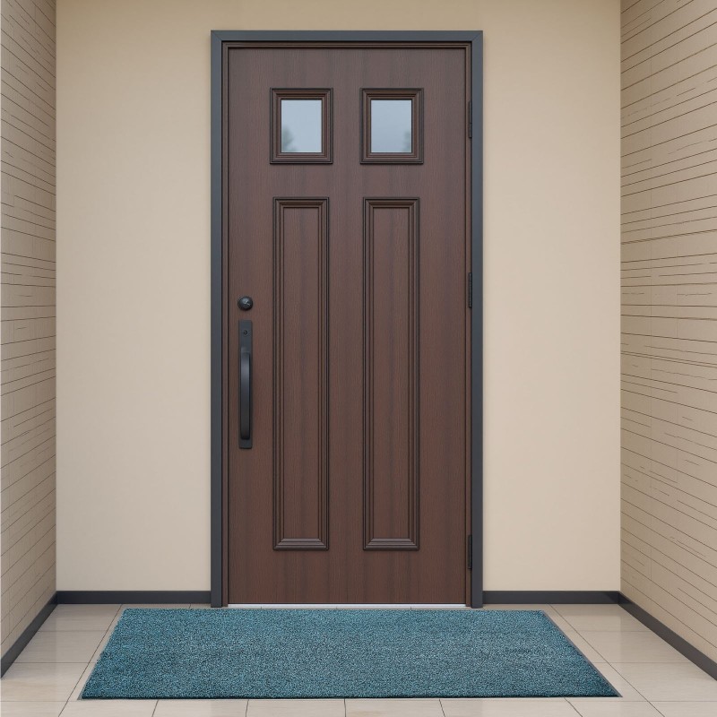 Etumatto polypropyleenipintainen PVC-taustainen 1829×1219 mm liuskesininen sisä- ja ulkokäyttöön