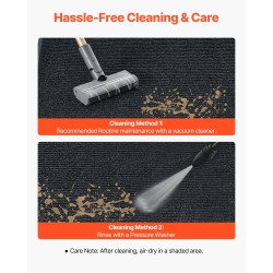 Pitkä käytävämatto polyesteri PVC-tausta 3048×914 mm harmaa