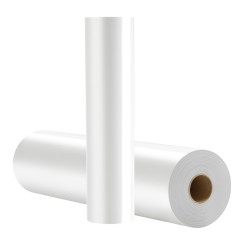 Lämmönsiirtovinylirulla PVC kiiltävä valkoinen 305 x 15240 mm 0 23 mm