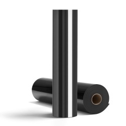 Lämpösiirtokalvorulla PVC materiaali leveys 12 tuumaa pituus 50 jalkaa kiiltävä musta