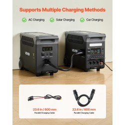 Lisäakku litiumrautafosfaatti 3840 wattituntia kannettavalle virtalähteelle