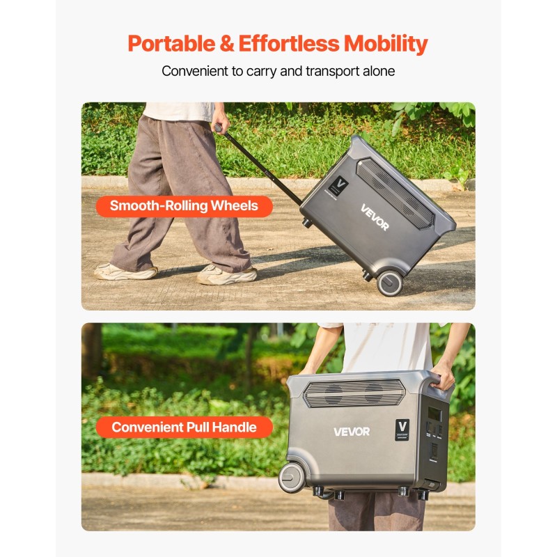 Lisäakku litiumrautafosfaatti 3840 wattituntia kannettavalle virtalähteelle