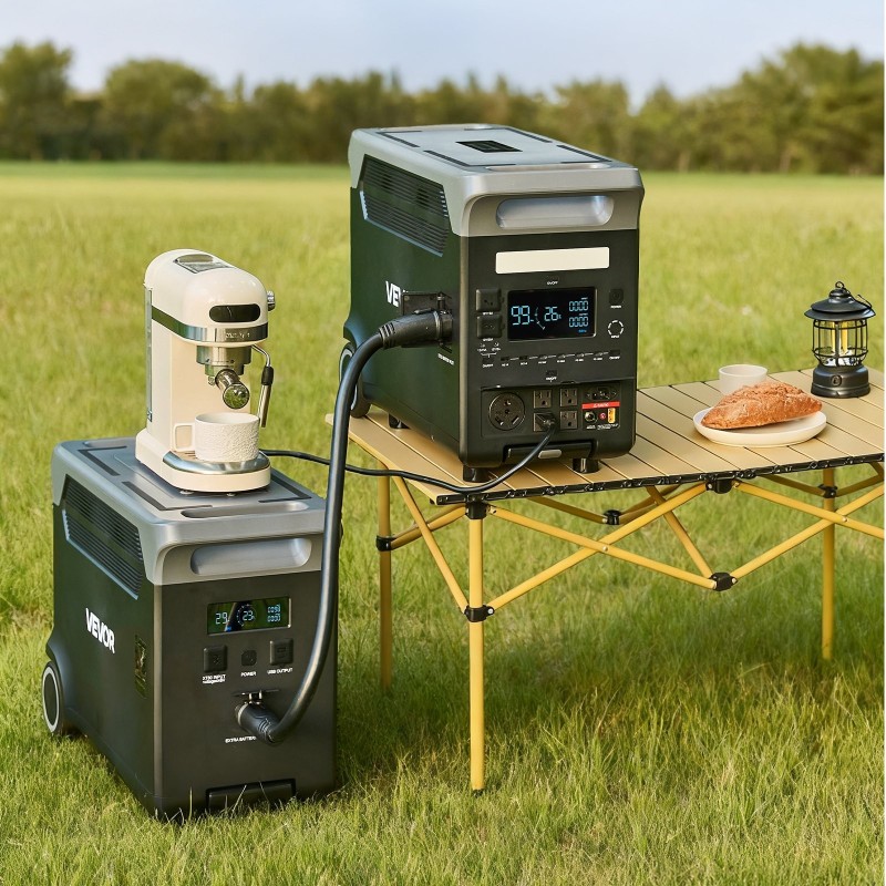 Lisäakku litiumrautafosfaatti 3840 wattituntia kannettavalle virtalähteelle