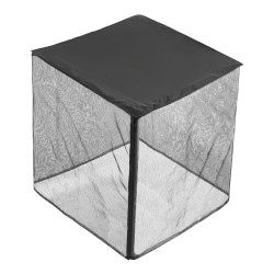Ulkoyksikön suojapeite vedenpitävä muoviverkko tafti 812x812x914 mm musta
