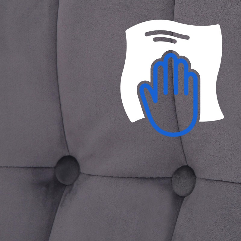 Samettipäällysteinen keinutuoli, kestävä ja mukava lounge-tuoli